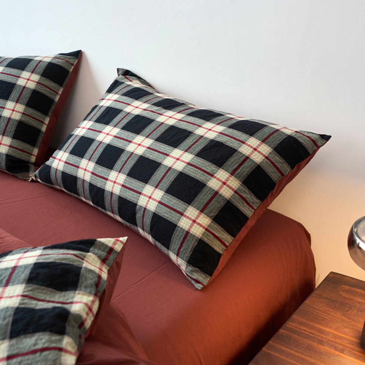 91家纺网 家纺一手货源 找家纺 春皖家纺 2026春夏新款全棉水洗棉单枕套枕套单件单品枕套 赫槿