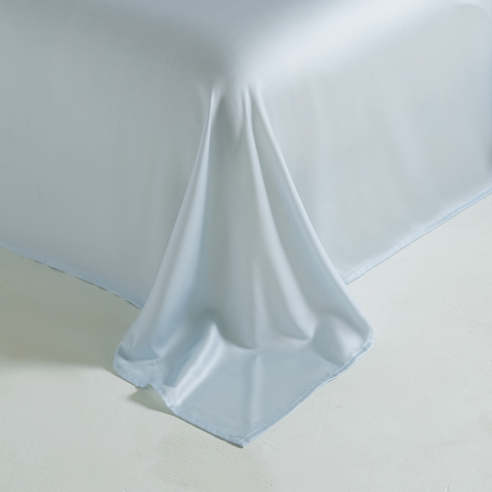 91家纺网 家纺一手货源 找家纺 爱彼家纺 2026新款冰丝印花夏被四件套滚边设计款冰丝空调被印花单夏被-系列一 青雾波点