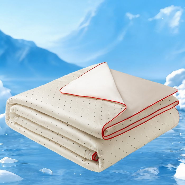 91家纺网 家纺一手货源 找家纺 爱彼家纺 2026新款冰丝印花夏被四件套滚边设计款冰丝空调被印花单夏被-系列一 夜影郁香