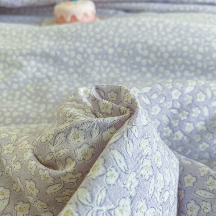 91家纺网 家纺一手货源 找家纺 宇淳国际 2026新款水洗棉荷叶边夏凉被 紫赯碎梦