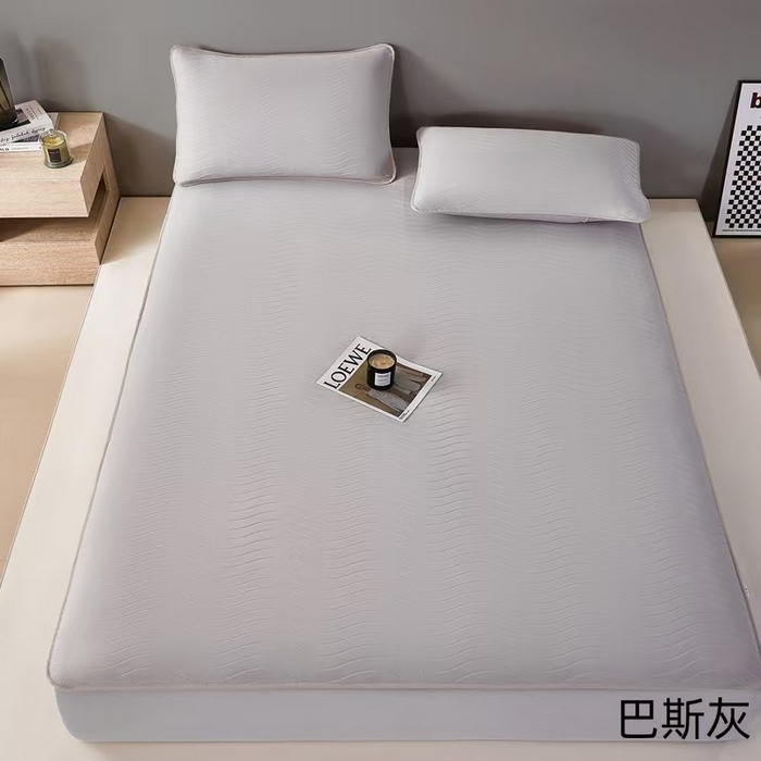 91家纺网 家纺一手货源 找家纺 玖玖爱家纺 2026新款0胶感母婴呱呱席床笠款 巴斯灰