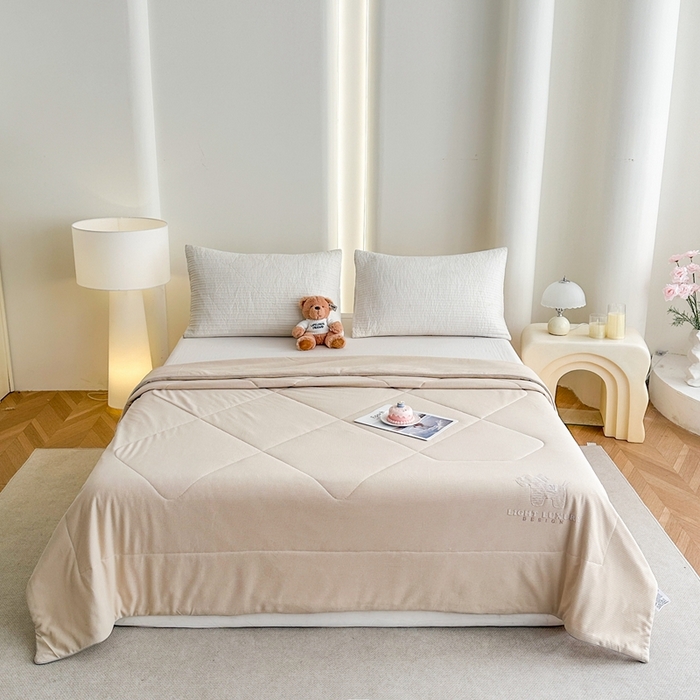 91家纺网 家纺一手货源 找家纺 （总）宇淳国际 2026新款华夫格夏凉被