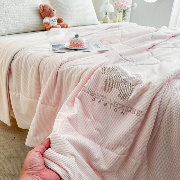 91家纺网 家纺一手货源 找家纺 （总）宇淳国际 2026新款华夫格夏凉被