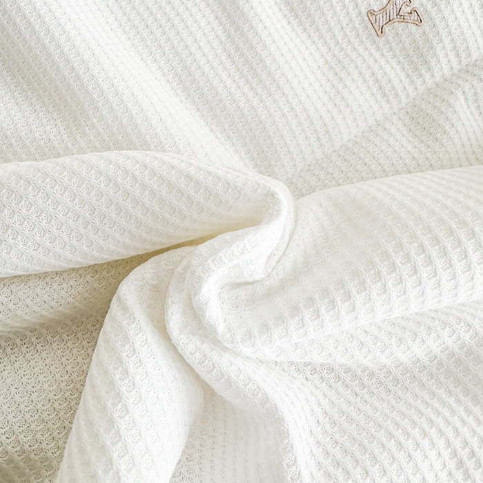 91家纺网 家纺一手货源 找家纺 宇淳国际 2026新款华夫格夏凉被 本白