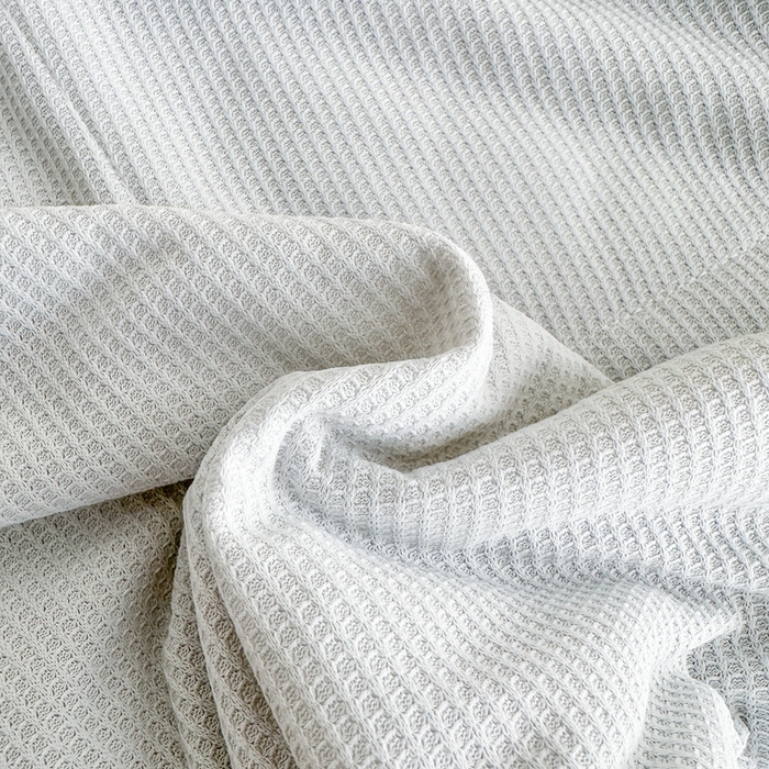 91家纺网 家纺一手货源 找家纺 宇淳国际 2026新款华夫格夏凉被 浅灰