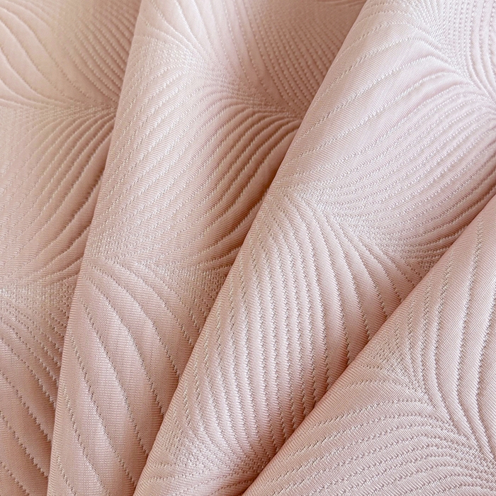 91家纺网 家纺一手货源 找家纺 红夫人 2026新款PE高分子复合凉感席韩版床裙款凉席三件套-冰川 冰川-粉色