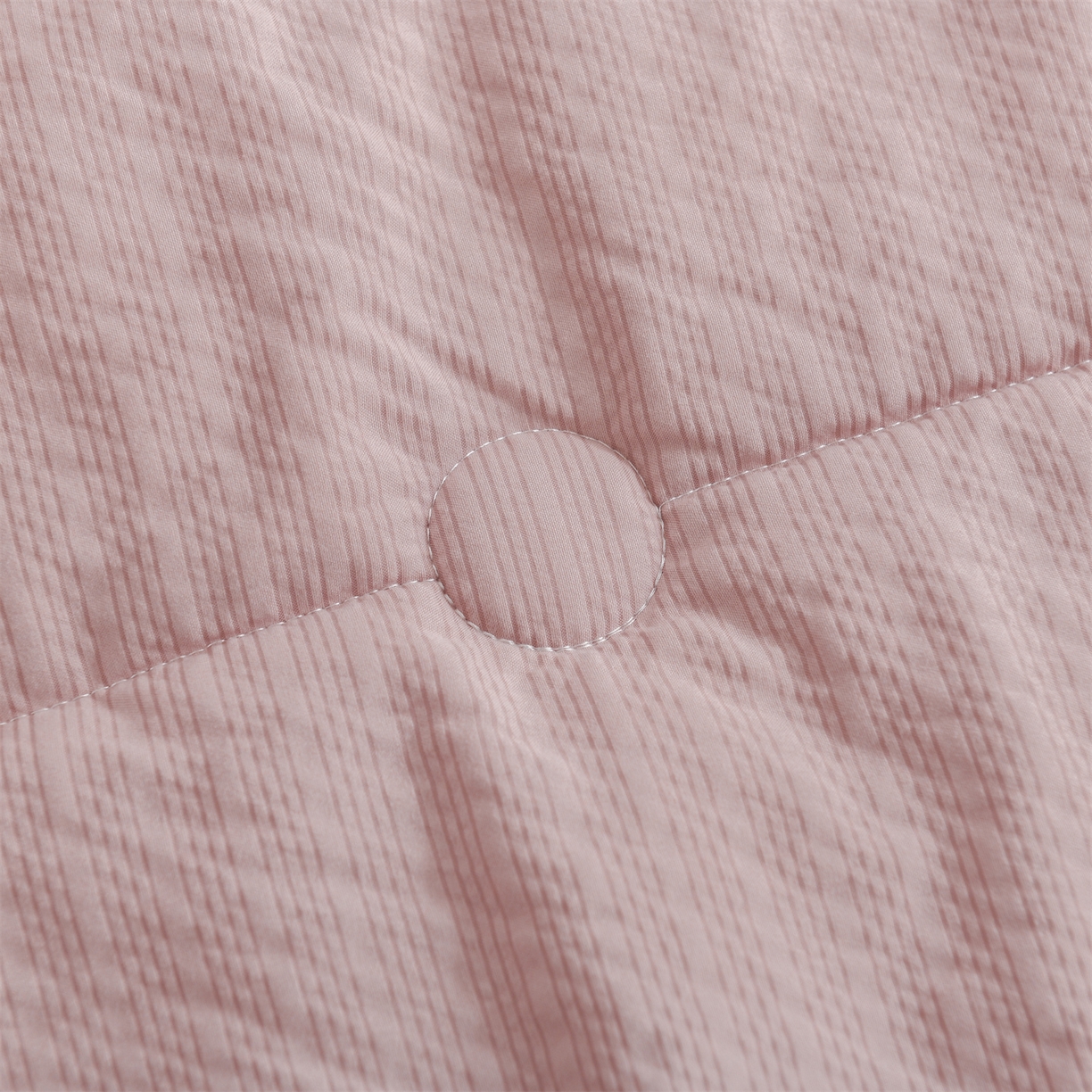 91家纺网 家纺一手货源 找家纺 恋绒家纺 2026春夏新款泡芙纱双层纱泡泡提花皱皱纱夏被夏凉被空调被 豆沙