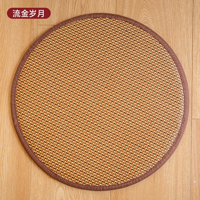 91家纺网 家纺一手货源 找家纺 （总）北辰 2026新款圆形凉席坐垫椅垫地垫床垫床边垫可定制