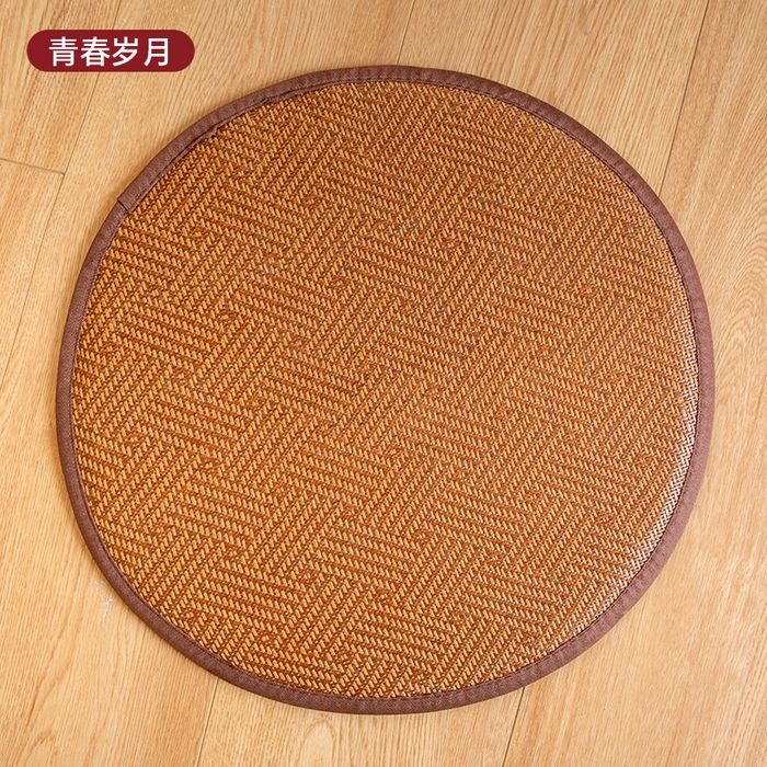 91家纺网 家纺一手货源 找家纺 （总）北辰 2026新款圆形凉席坐垫椅垫地垫床垫床边垫可定制