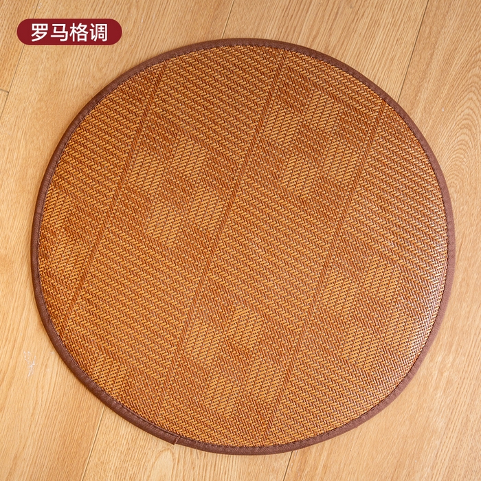 91家纺网 家纺一手货源 找家纺 （总）北辰 2026新款圆形凉席坐垫椅垫地垫床垫床边垫可定制