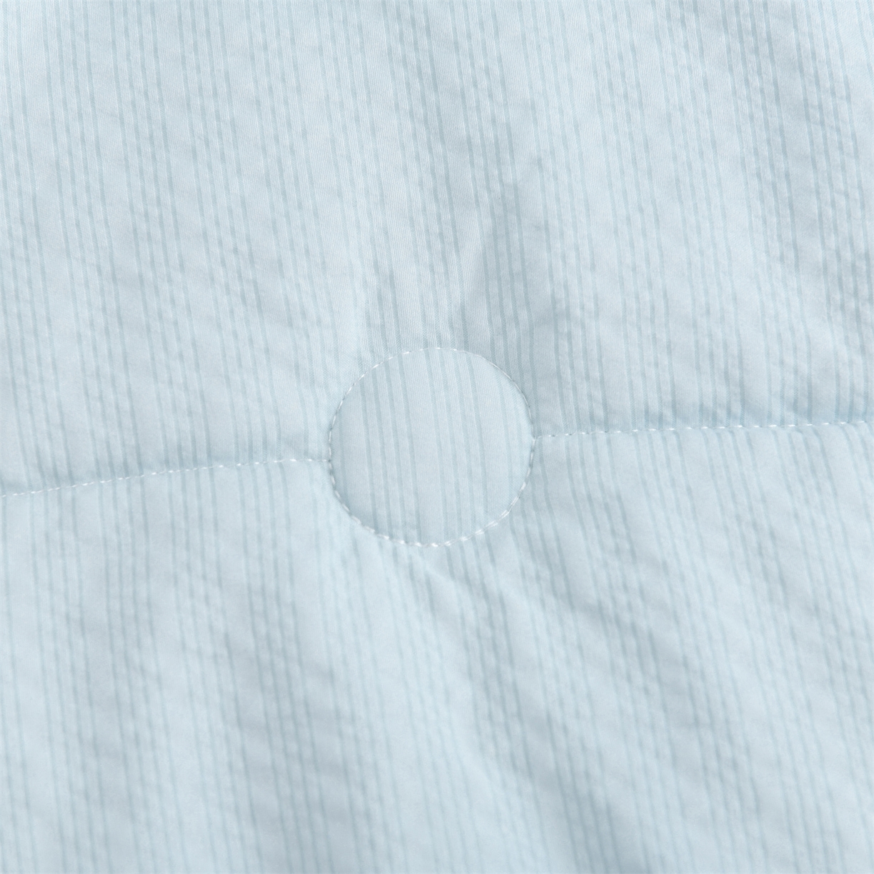 91家纺网 家纺一手货源 找家纺 恋绒家纺 2026春夏新款泡芙纱双层纱泡泡提花皱皱纱夏被夏凉被空调被 浅蓝色