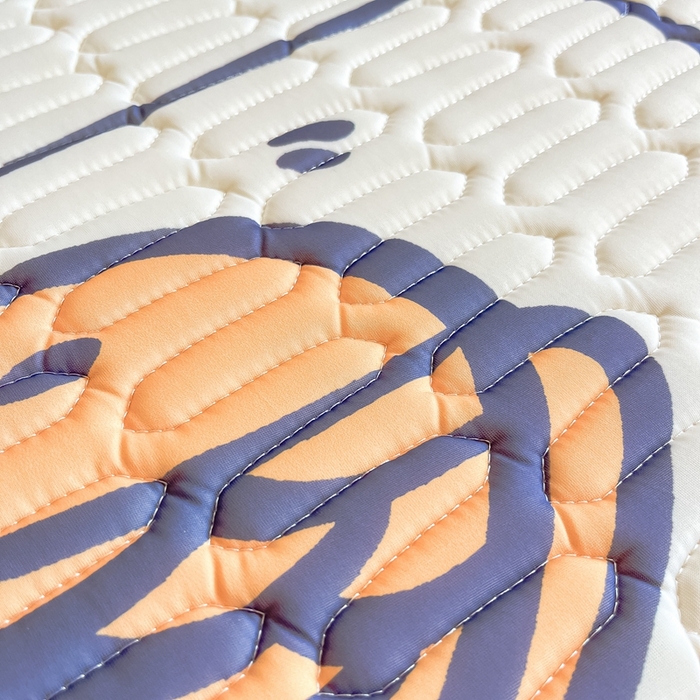 91家纺网 家纺一手货源 找家纺 川悦生活 2026新款大版宿舍凉感丝学生床凉席三件套 元气小鱼