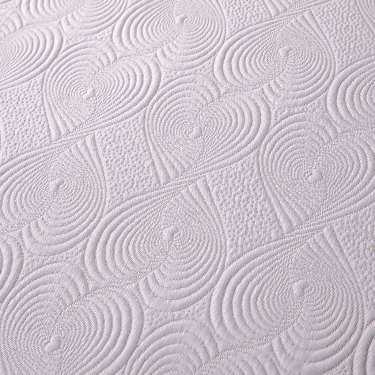 91家纺网 家纺一手货源 找家纺 木兰花 2026新款凉豆豆款PE高分子复合凉感席床盖款凉席三件套-控价228 天鹅之恋-香芋紫