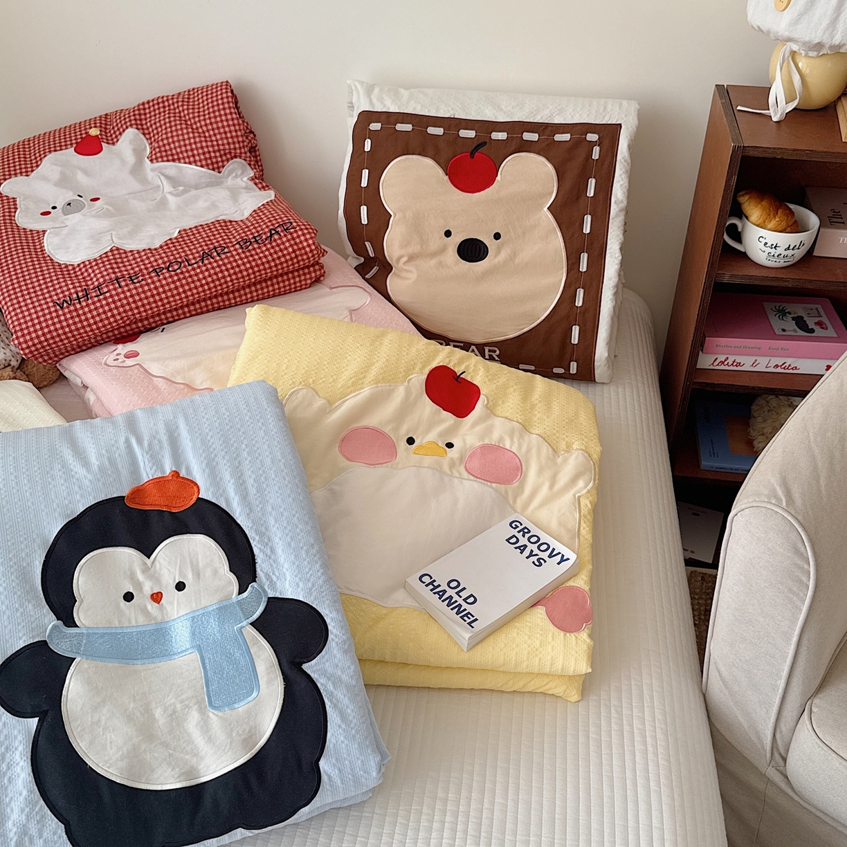 91家纺网 家纺一手货源 找家纺 （总）顾里家纺 2026新款复古甜心泡芙纱贴布绣夏被夏凉被空调被