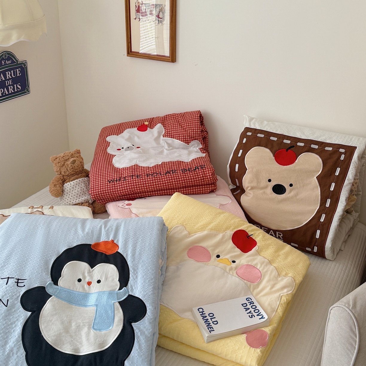 91家纺网 家纺一手货源 找家纺 （总）顾里家纺 2026新款复古甜心泡芙纱贴布绣夏被夏凉被空调被