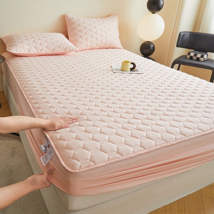 91家纺网 家纺一手货源 找家纺 （总）雅萱家纺 2026新款全棉大豆夹棉床笠单品床笠床笠单件