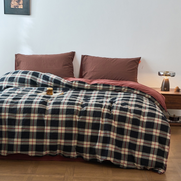 91家纺网 家纺一手货源 找家纺 （总）春皖家纺 2026春夏新款全棉纯棉水洗棉单被套被套单件单品被套