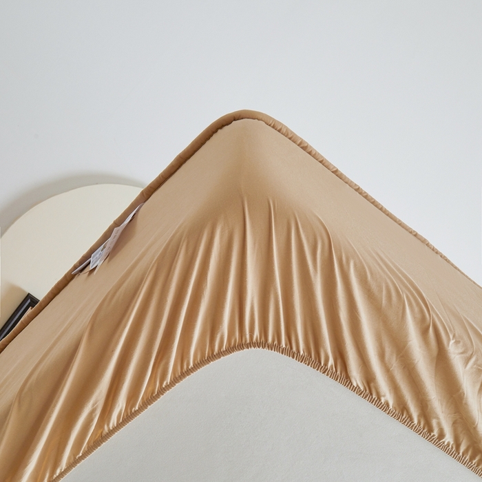 91家纺网 家纺一手货源 找家纺 雅萱家纺 2026新款全棉大豆夹棉床笠单品床笠床笠单件 全棉床笠驼色