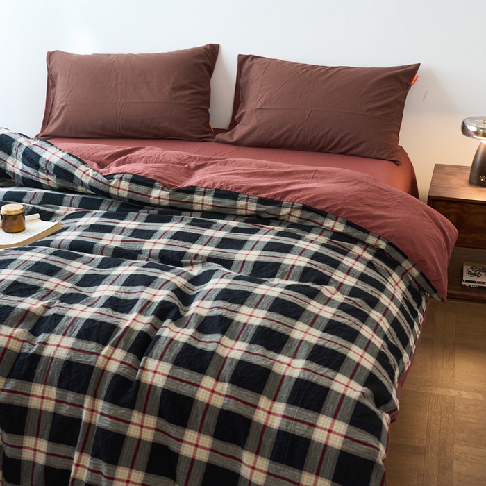 91家纺网 家纺一手货源 找家纺 （总）春皖家纺 2026春夏新款全棉纯棉水洗棉单被套被套单件单品被套