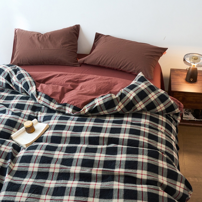 91家纺网 家纺一手货源 找家纺 （总）春皖家纺 2026春夏新款全棉纯棉水洗棉单被套被套单件单品被套