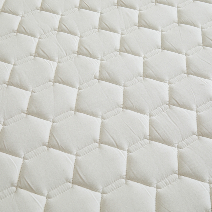 91家纺网 家纺一手货源 找家纺 雅萱家纺 2026新款全棉大豆夹棉床笠单品床笠床笠单件 全棉床笠白色