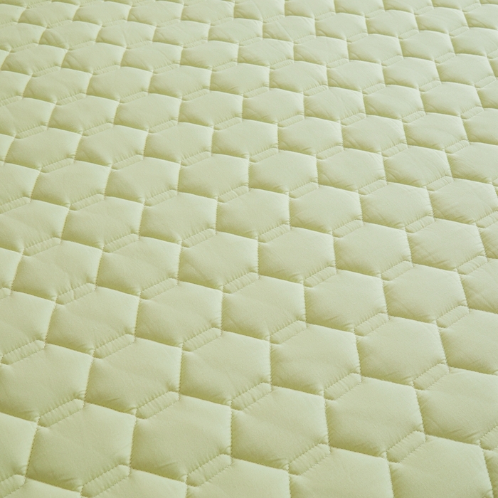 91家纺网 家纺一手货源 找家纺 雅萱家纺 2026新款全棉大豆夹棉床笠单品床笠床笠单件 全棉床笠绿色