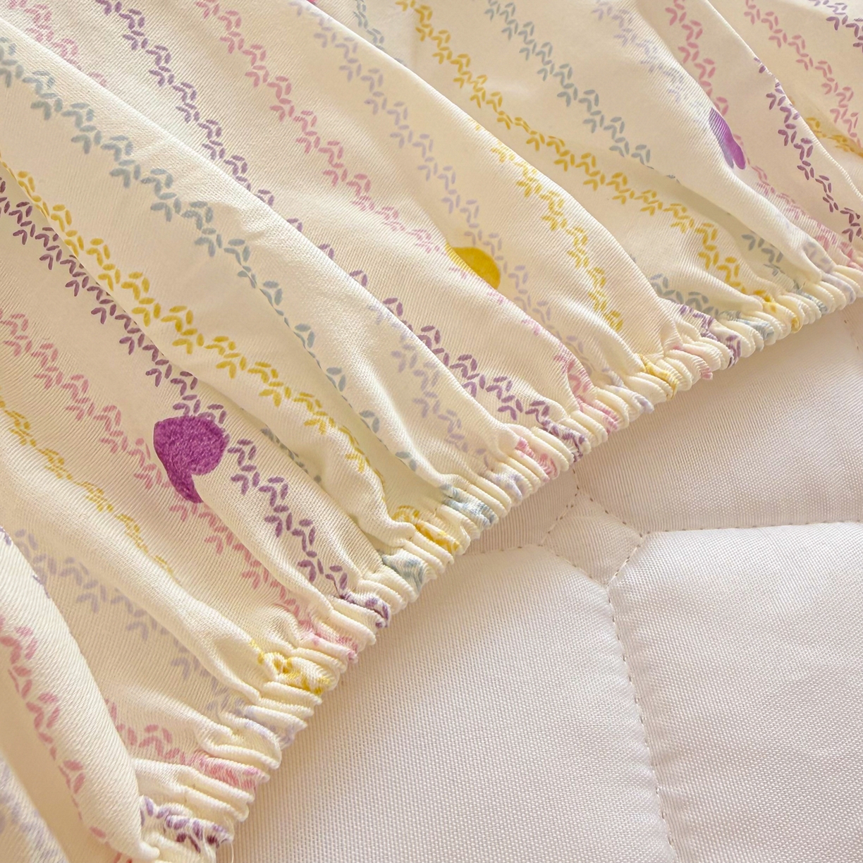 91家纺网 家纺一手货源 找家纺 雅萱家纺 2026新款全棉大豆夹棉床笠单品床笠床笠单件 心意满满