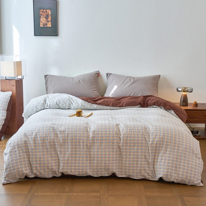 91家纺网 家纺一手货源 找家纺 （总）春皖家纺 2026春夏新款全棉纯棉水洗棉单被套被套单件单品被套