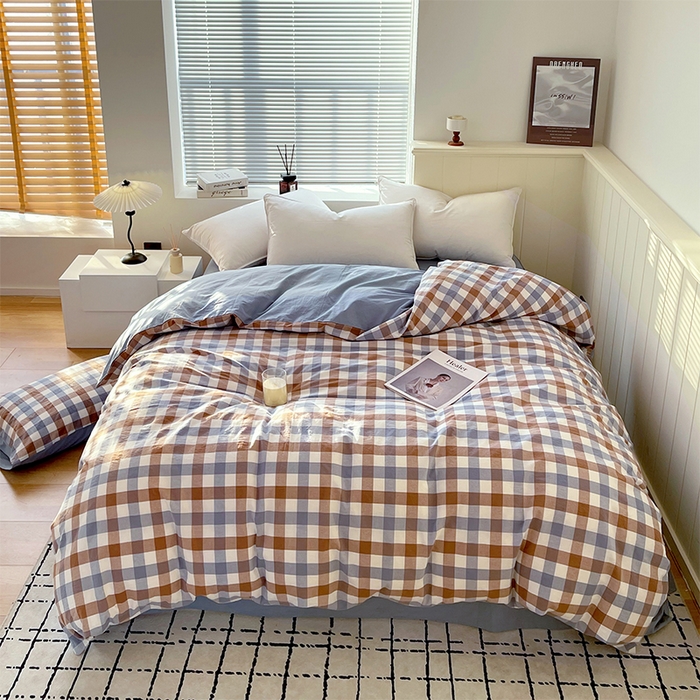 91家纺网 家纺一手货源 找家纺 （总）春皖家纺 2026春夏新款全棉纯棉水洗棉单被套被套单件单品被套