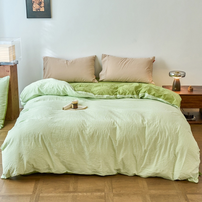 91家纺网 家纺一手货源 找家纺 （总）春皖家纺 2026春夏新款全棉纯棉水洗棉单被套被套单件单品被套