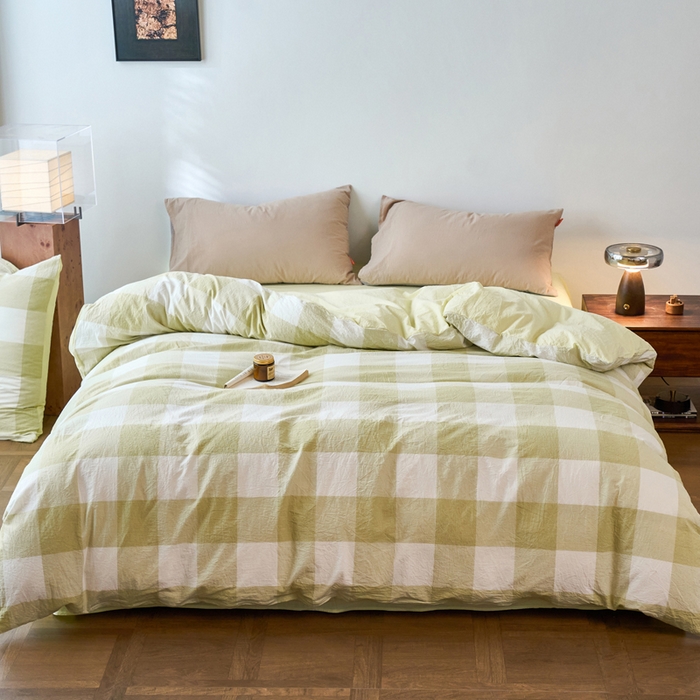 91家纺网 家纺一手货源 找家纺 （总）春皖家纺 2026春夏新款全棉纯棉水洗棉单被套被套单件单品被套