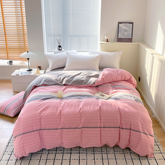 91家纺网 家纺一手货源 找家纺 （总）春皖家纺 2026春夏新款全棉纯棉水洗棉单被套被套单件单品被套