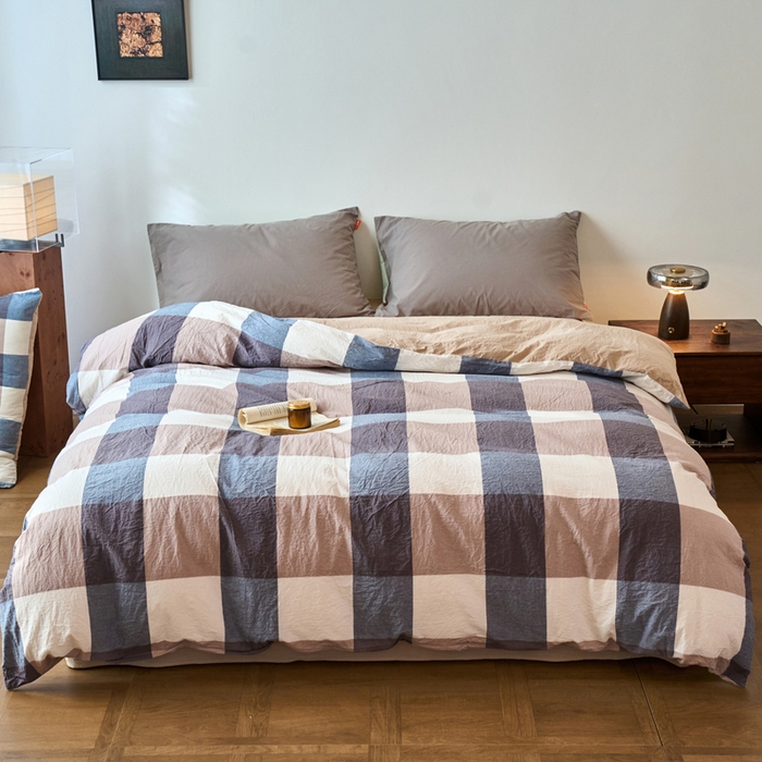 91家纺网 家纺一手货源 找家纺 （总）春皖家纺 2026春夏新款全棉纯棉水洗棉单被套被套单件单品被套