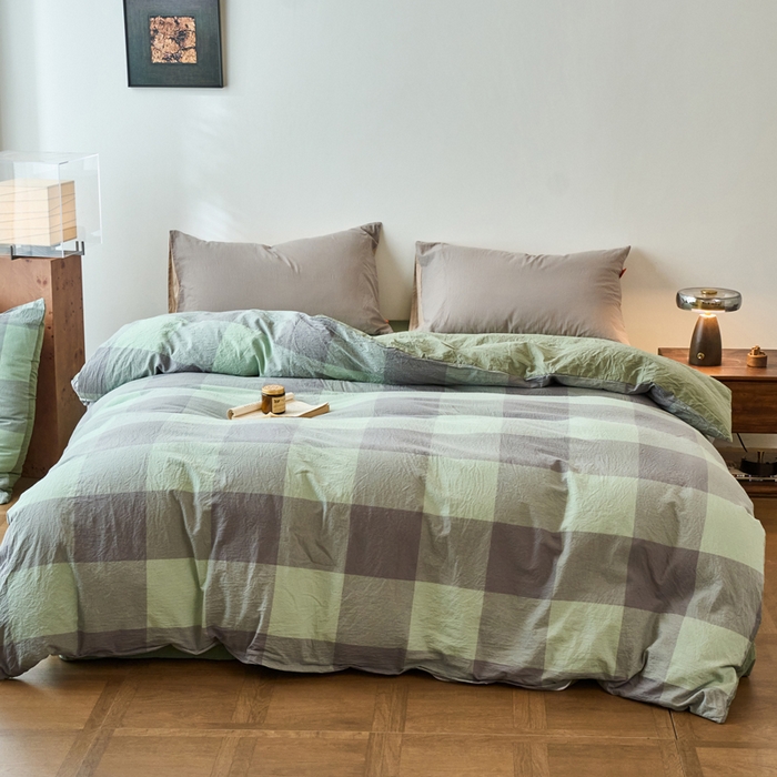 91家纺网 家纺一手货源 找家纺 （总）春皖家纺 2026春夏新款全棉纯棉水洗棉单被套被套单件单品被套