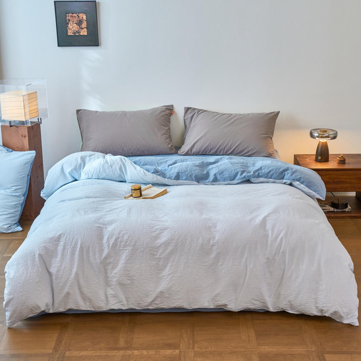 91家纺网 家纺一手货源 找家纺 （总）春皖家纺 2026春夏新款全棉纯棉水洗棉单被套被套单件单品被套