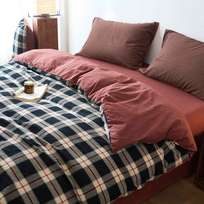 91家纺网 家纺一手货源 找家纺 春皖家纺 2026春夏新款全棉纯棉水洗棉单被套被套单件单品被套 赫槿