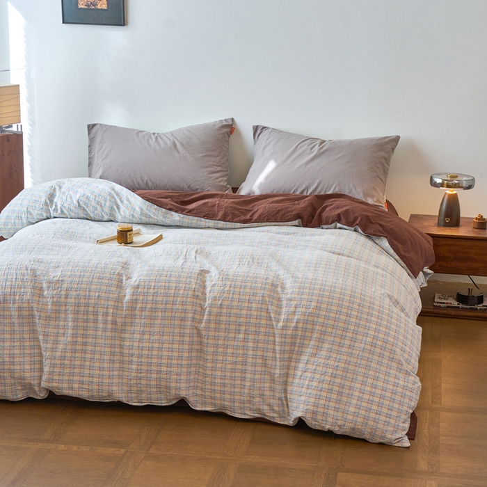 91家纺网 家纺一手货源 找家纺 春皖家纺 2026春夏新款全棉纯棉水洗棉单被套被套单件单品被套 春风格