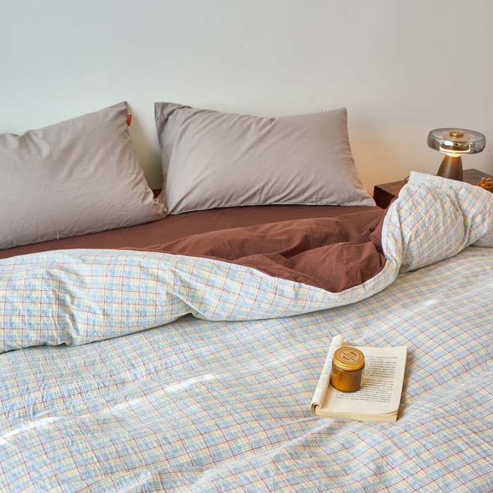 91家纺网 家纺一手货源 找家纺 春皖家纺 2026春夏新款全棉纯棉水洗棉单被套被套单件单品被套 春风格