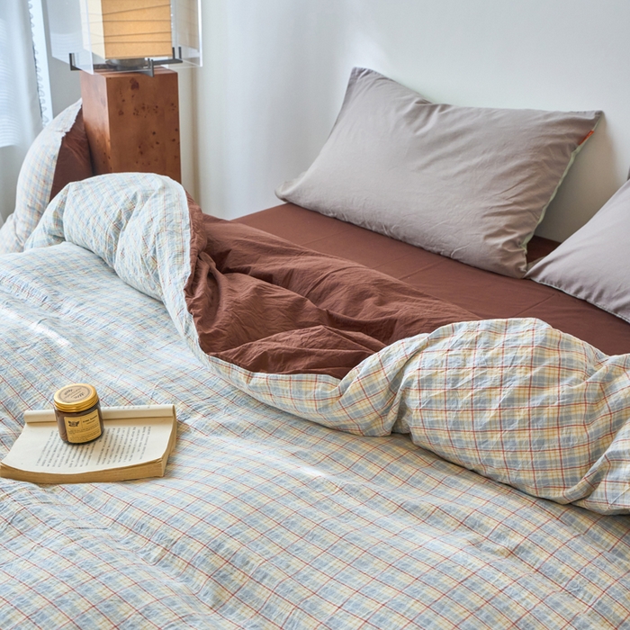 91家纺网 家纺一手货源 找家纺 春皖家纺 2026春夏新款全棉纯棉水洗棉单被套被套单件单品被套 春风格