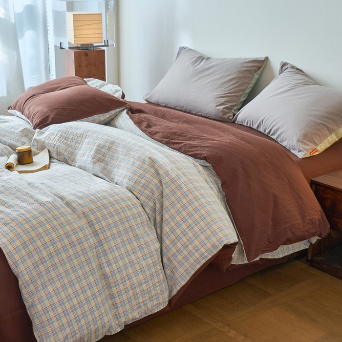 91家纺网 家纺一手货源 找家纺 春皖家纺 2026春夏新款全棉纯棉水洗棉单被套被套单件单品被套 春风格