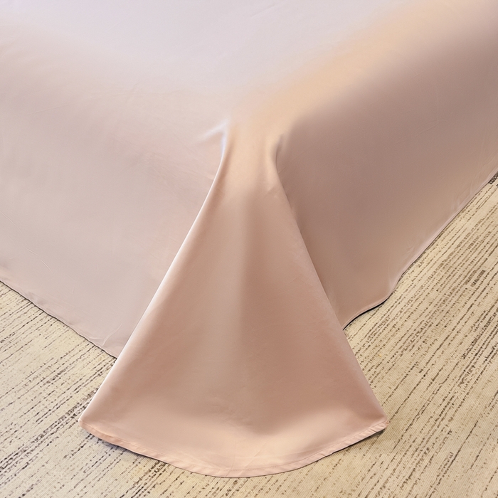 91家纺网 家纺一手货源 找家纺 桃园 新款纯棉全棉长绒棉刺绣绣花四件套  高端礼盒-倾城系列 倾城-白粉