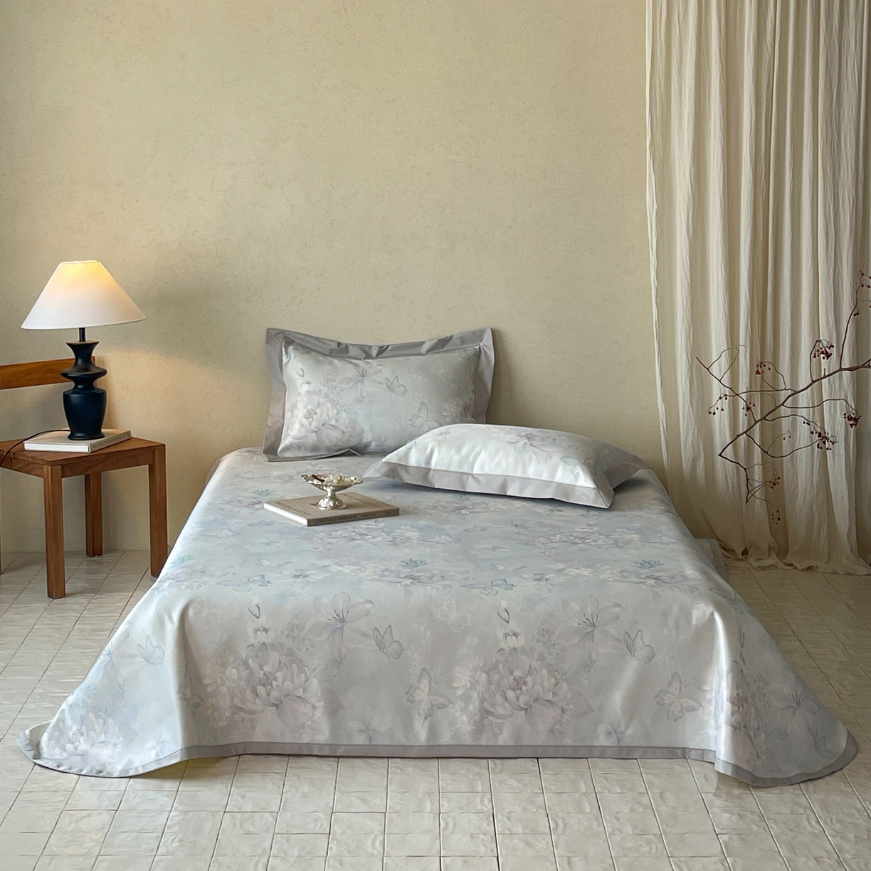 91家纺网 家纺一手货源 找家纺 （总）三味舒屋 2026新款慕奢系列床单冰丝席凉席席子