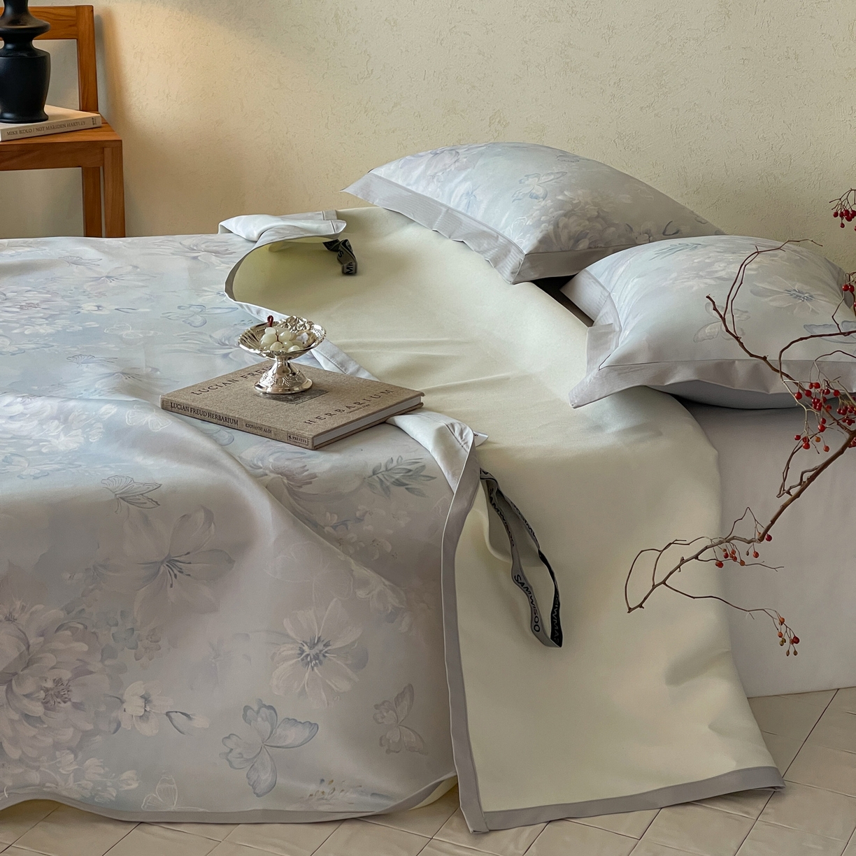 91家纺网 家纺一手货源 找家纺 （总）三味舒屋 2026新款慕奢系列床单冰丝席凉席席子