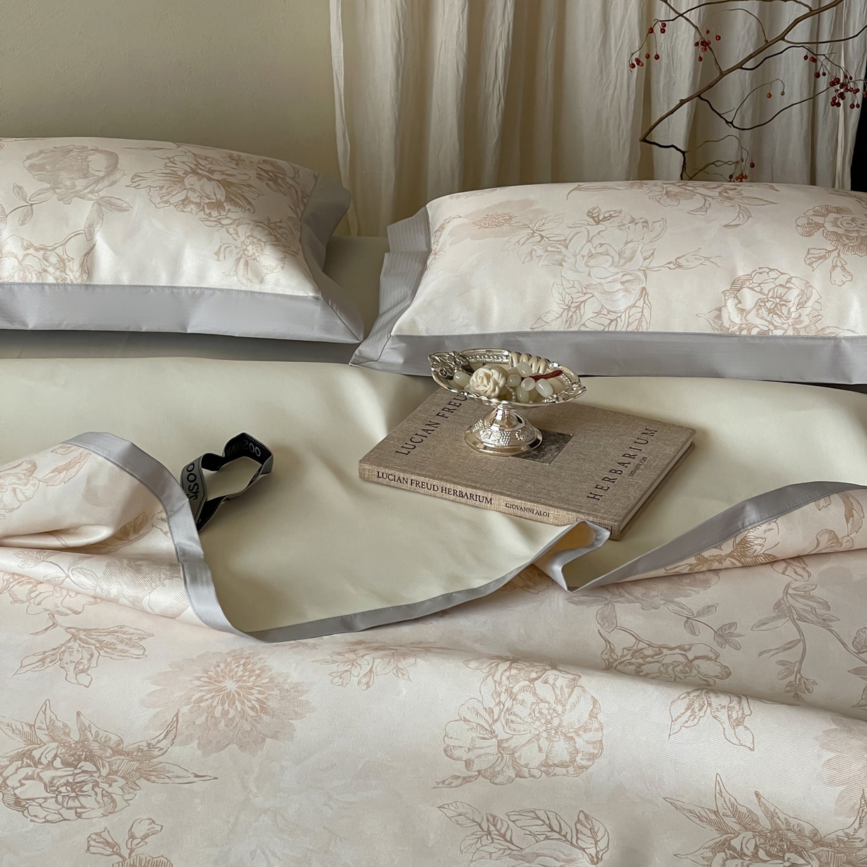 91家纺网 家纺一手货源 找家纺 三味舒屋 2026新款慕奢系列床单冰丝席凉席席子 金枝