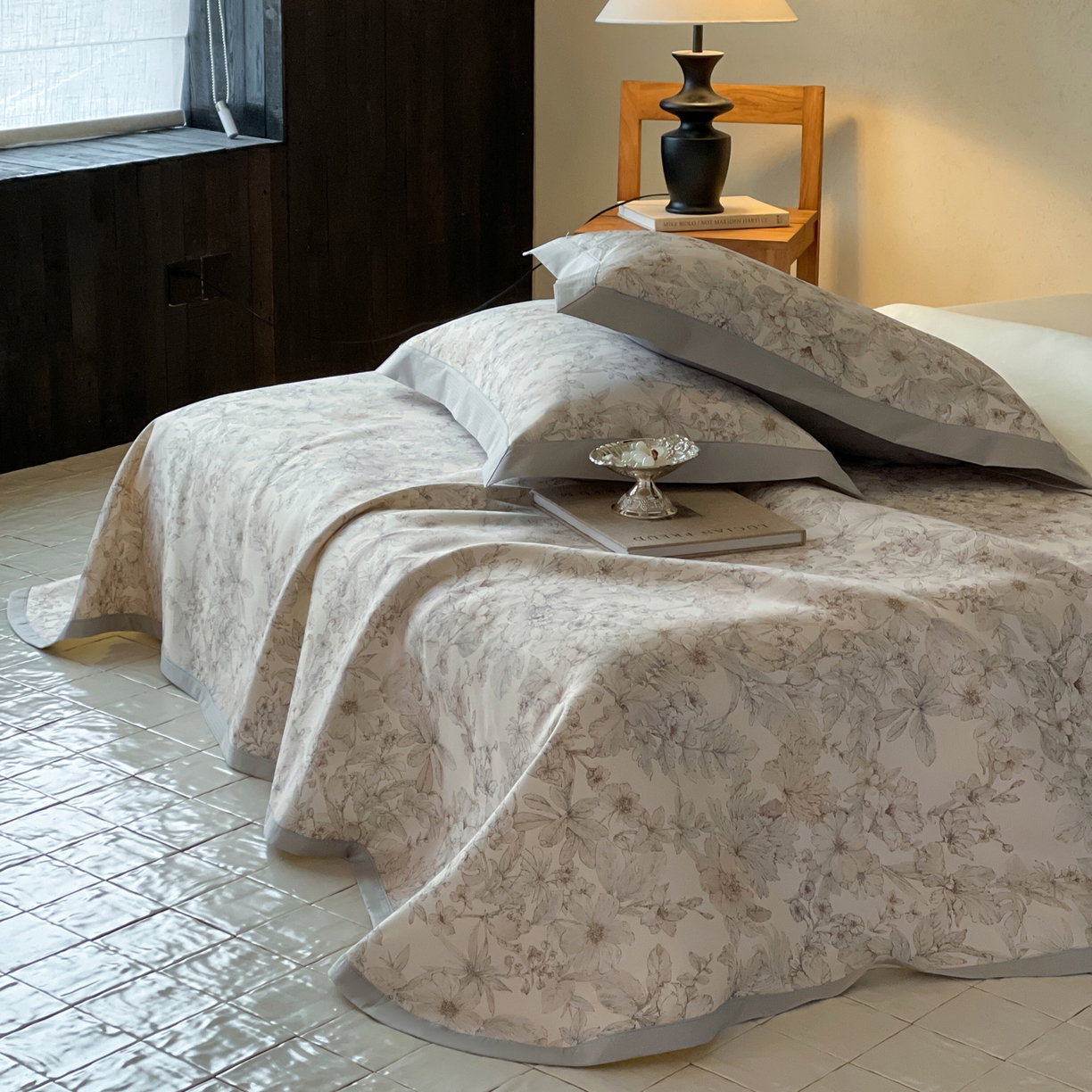 91家纺网 家纺一手货源 找家纺 三味舒屋 2026新款慕奢系列床单冰丝席凉席席子 栖羽