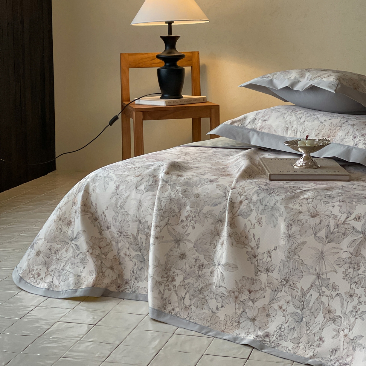 91家纺网 家纺一手货源 找家纺 三味舒屋 2026新款慕奢系列床单冰丝席凉席席子 栖羽