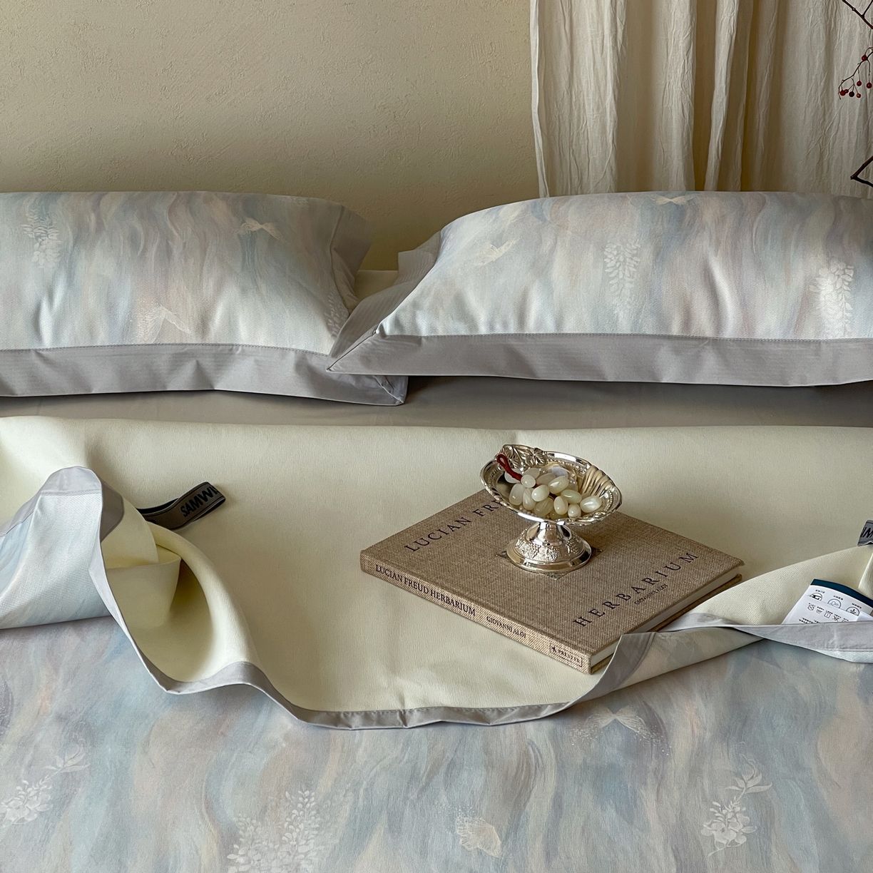 91家纺网 家纺一手货源 找家纺 三味舒屋 2026新款慕奢系列床单冰丝席凉席席子 雅兰