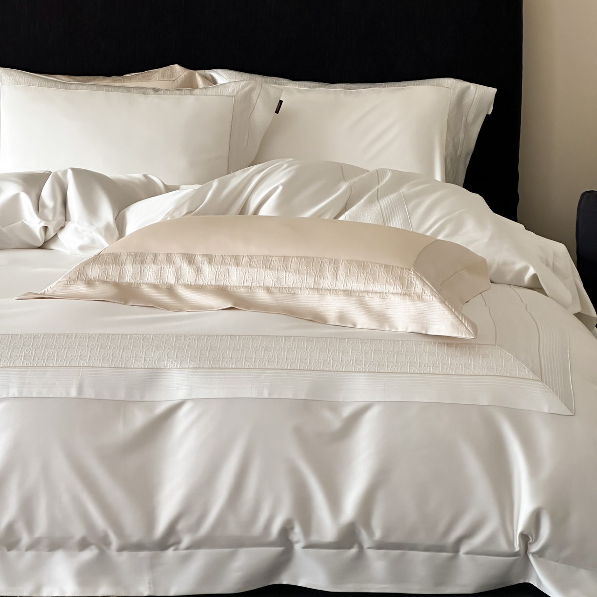 91家纺网 家纺一手货源 找家纺 （总）卡巴伦家纺 2026新款高精密立体压边款四件套-奥黛丽