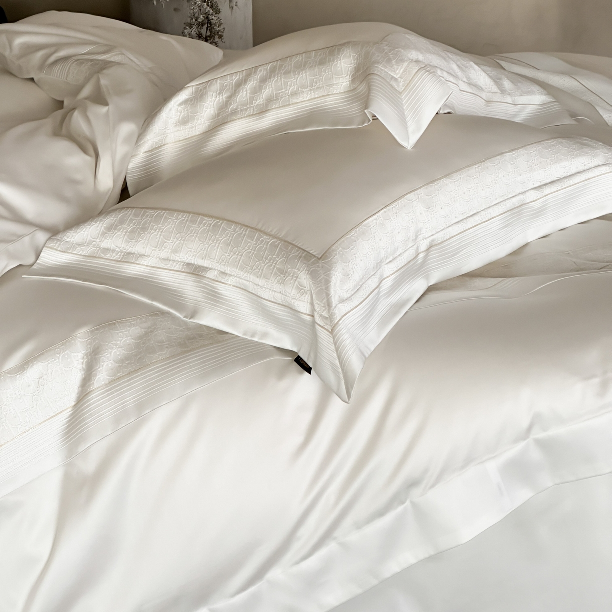 91家纺网 家纺一手货源 找家纺 （总）卡巴伦家纺 2026新款高精密立体压边款四件套-奥黛丽