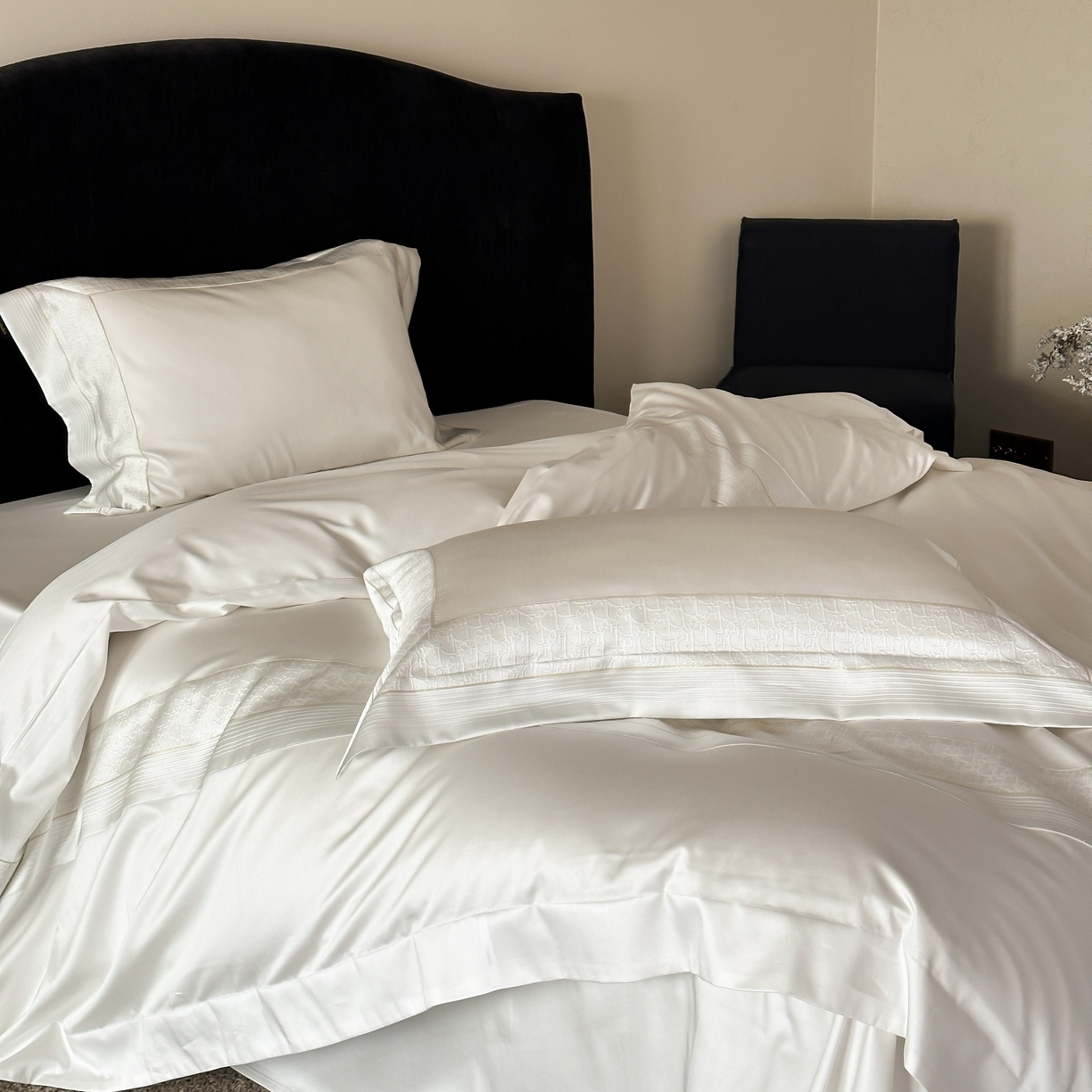 91家纺网 家纺一手货源 找家纺 （总）卡巴伦家纺 2026新款高精密立体压边款四件套-奥黛丽